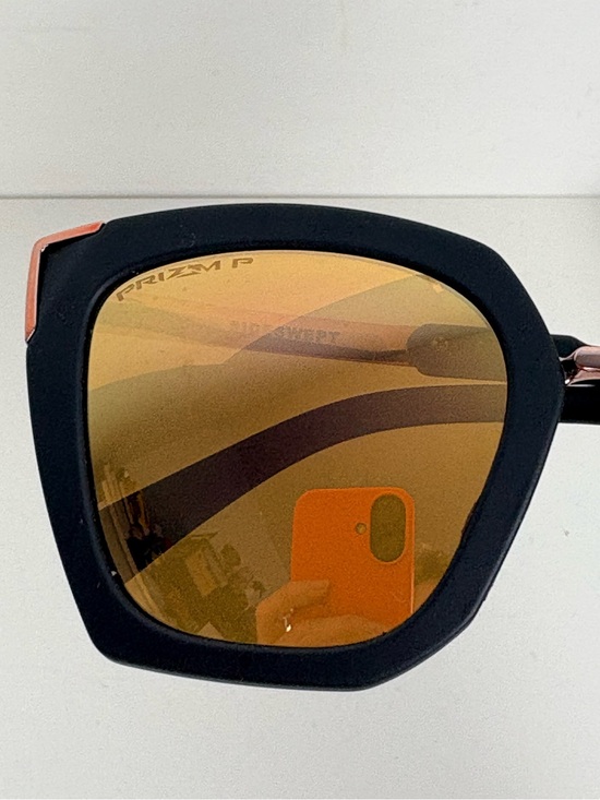 OAKLEY Side Swept PRIZM Polarized Sunglasses Velvet Black OO9445  - $250. main image 6